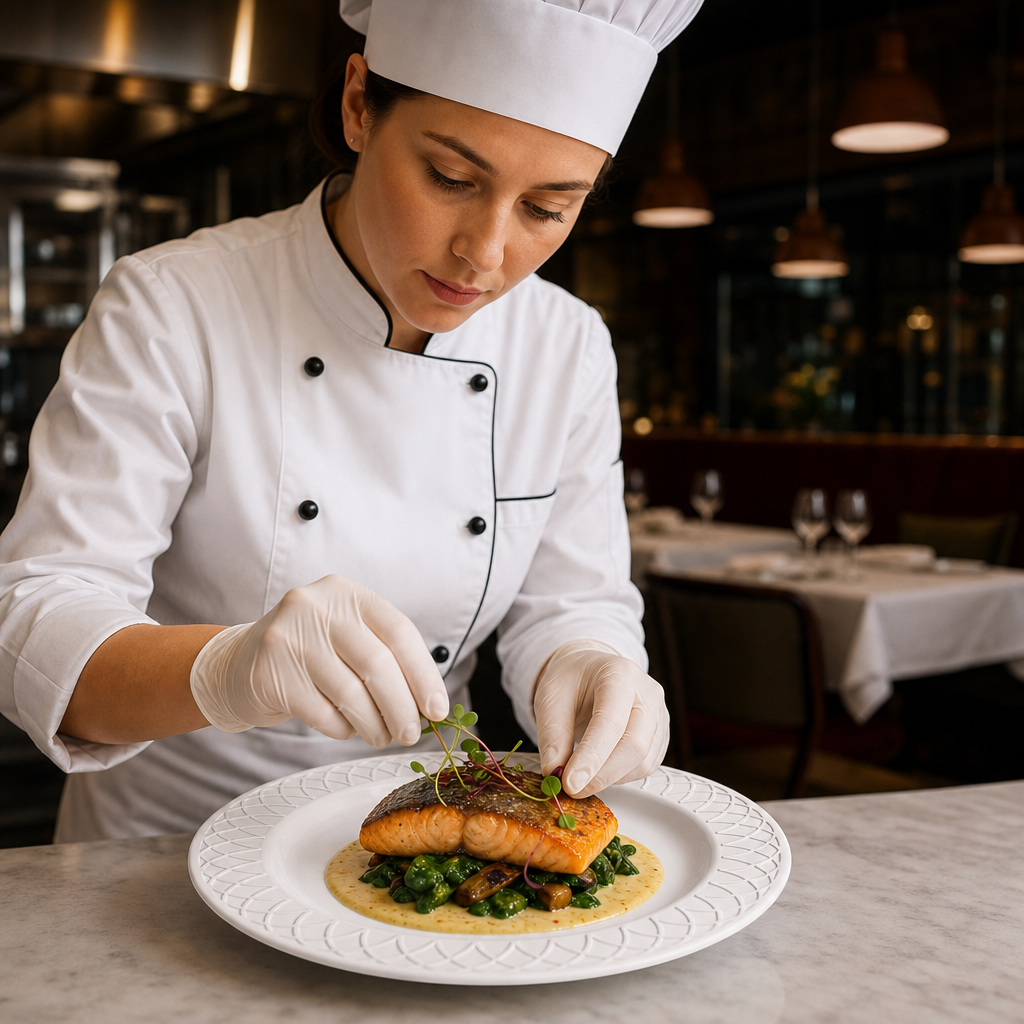 Plates 202mm Porcelain for Professional Catering (Pack of 12)