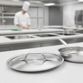 Stainless Steel Pan Lid 24cm for Efficient Cooking
