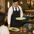 Oblong Plates Sage Green Vitrified Ceramic for Hospitality (Pack of 6)
