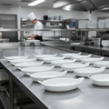 Porcelain Round Eared Dish 540ml for Catering Kitchens (Pack of 12)