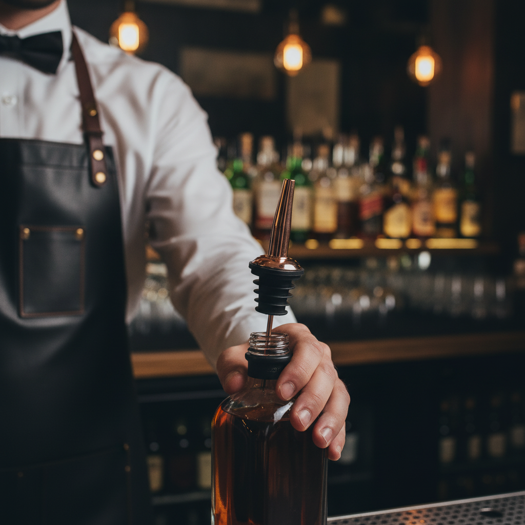 Copper Spirit Pourer 113mm for Retro Bars