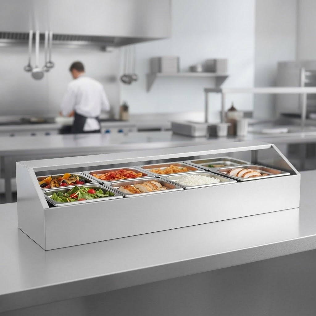 Stainless Steel Gastronorm Pan Rack for Catering Operations