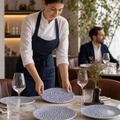 Coupe Plates 260mm Ceramic for Contemporary Dining (Pack of 12)