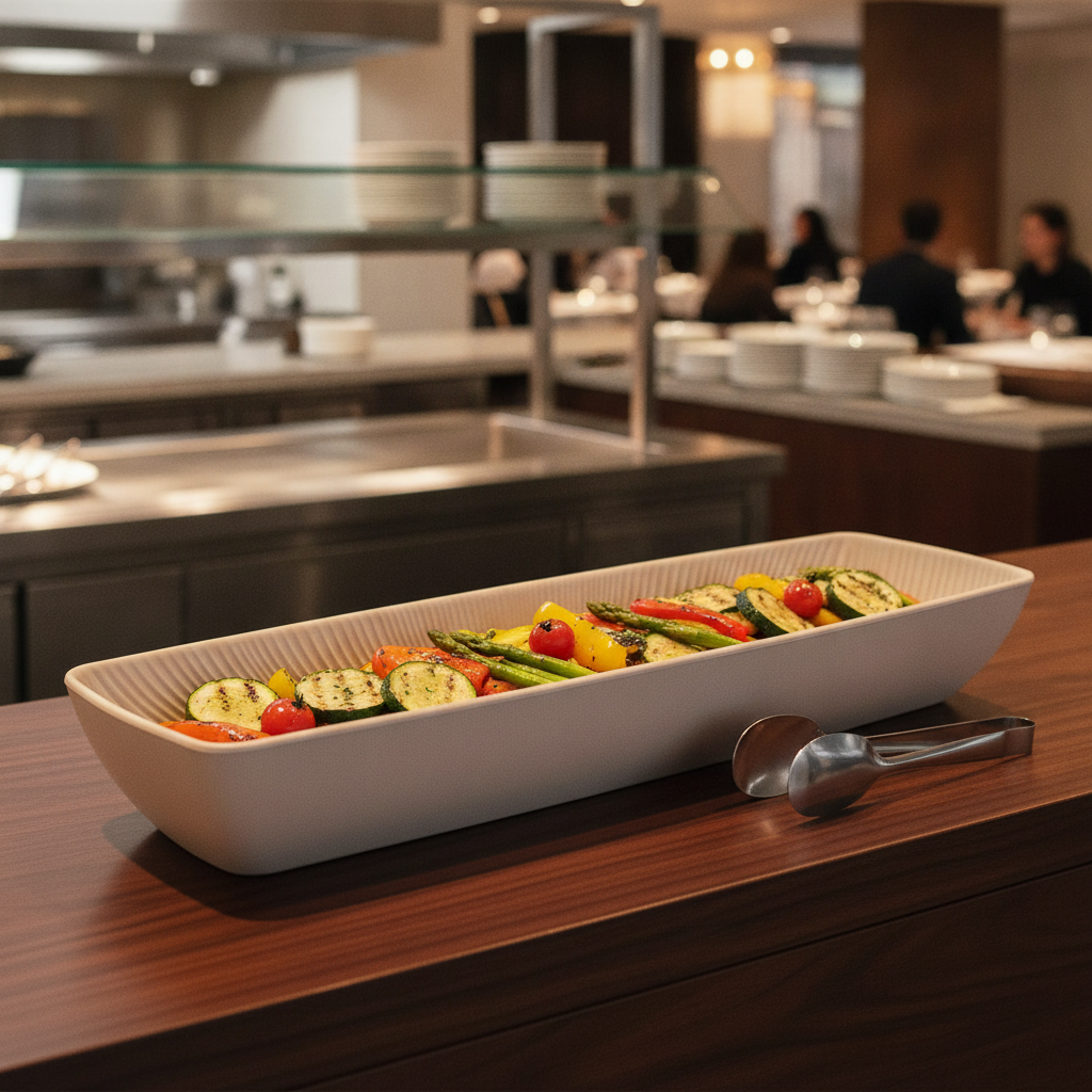Melamine Serving Bowl 3.5L for Buffets & Catering