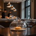 Glass Cloche 210mm for Food Presentation
