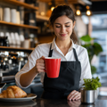 Stoneware Cafe Latte Cups 340ml for Restaurants & Cafés (Pack of 12)