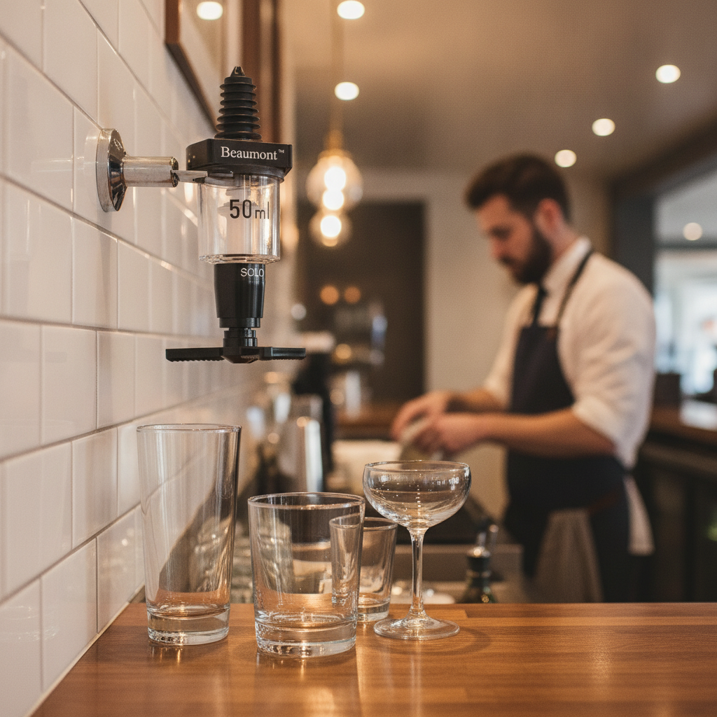 Rubber Spirit Optic Dispenser 50ml for Bars & Pubs
