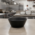 Melamine Black Bowl 205mm for Stylish Dining