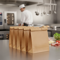 Paper Compostable Sandwich Bags 10x10" for Food Service (Pack of 1000)