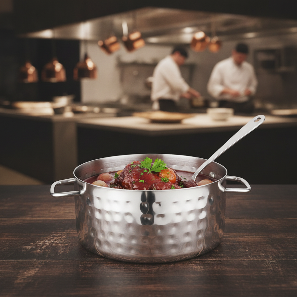 Stainless Steel Mini Casserole Dish 675ml for Food Presentation