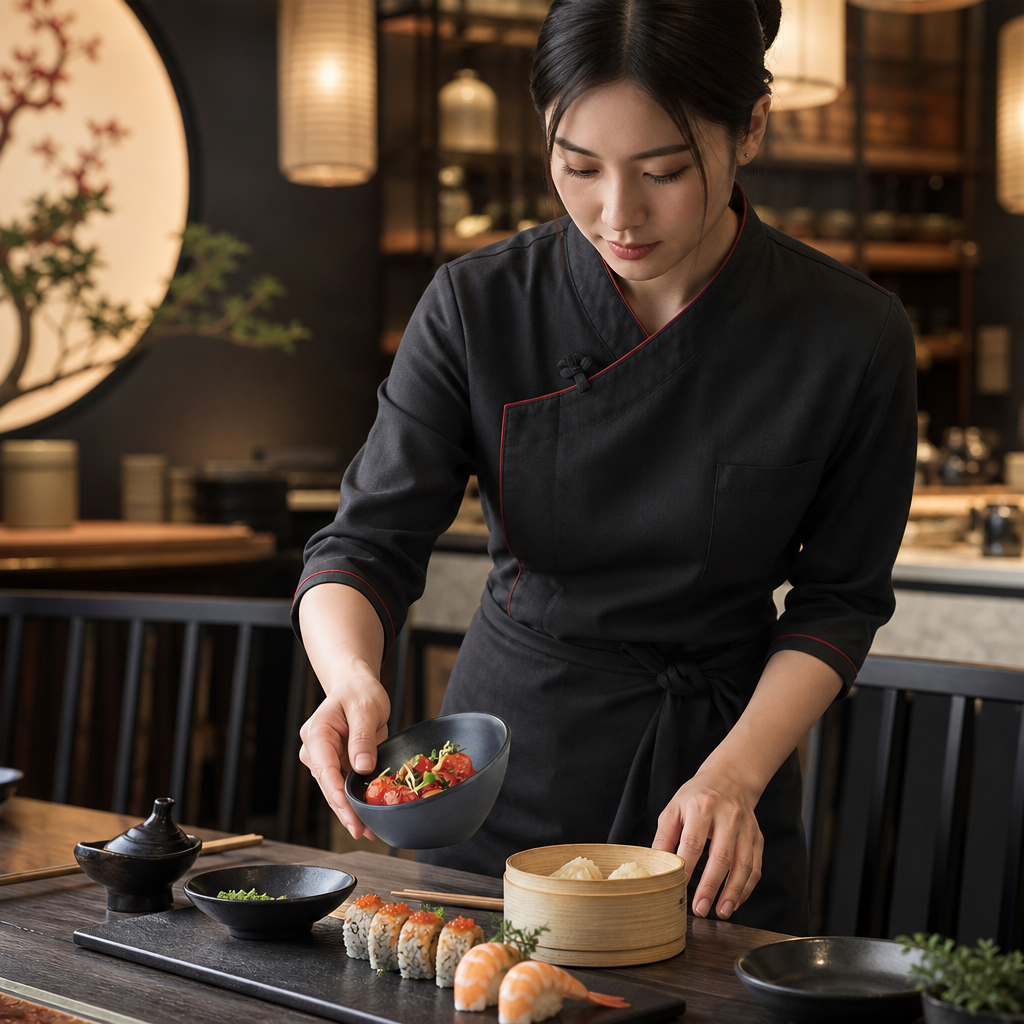 Round Sloped Dipping Bowl 150ml Melamine for Oriental Restaurants