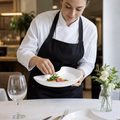 Crescent Salad Plates 202mm Porcelain for Casual Dining (Pack of 12)