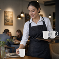 Elegant Mugs 284ml Porcelain for Catering Industry (Pack of 24)