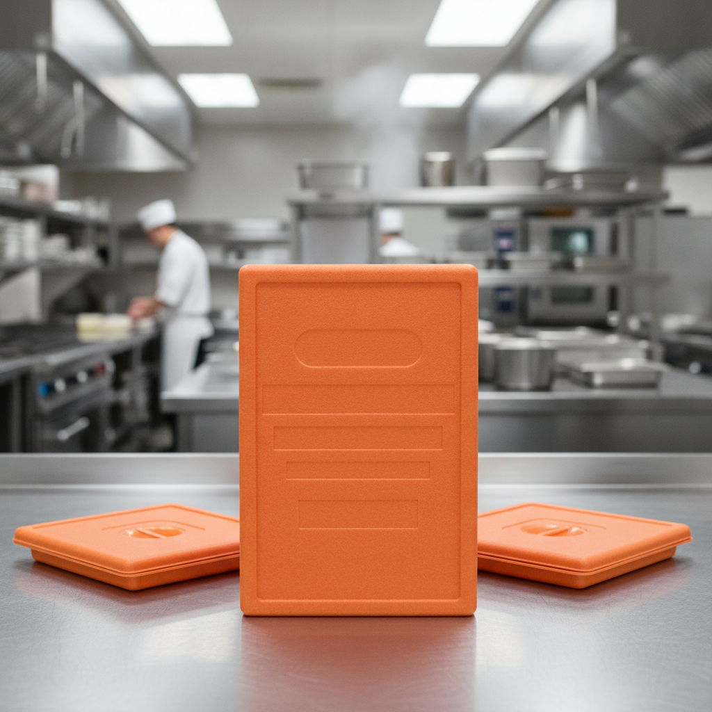 Polypropylene Insulated Food Pan Lid for Catering Services
