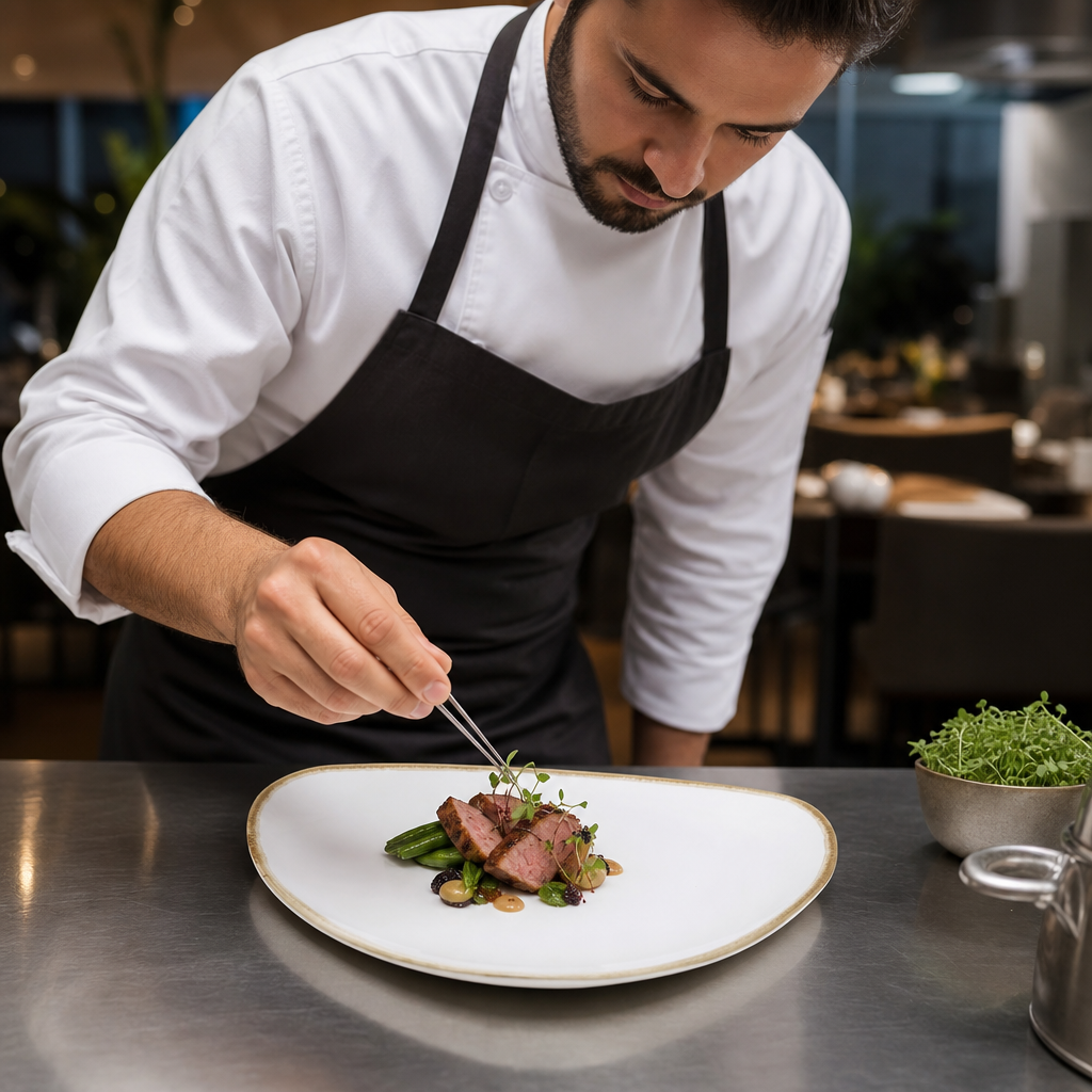 Triangular Plates White Porcelain for Modern Dining (Pack of 6)