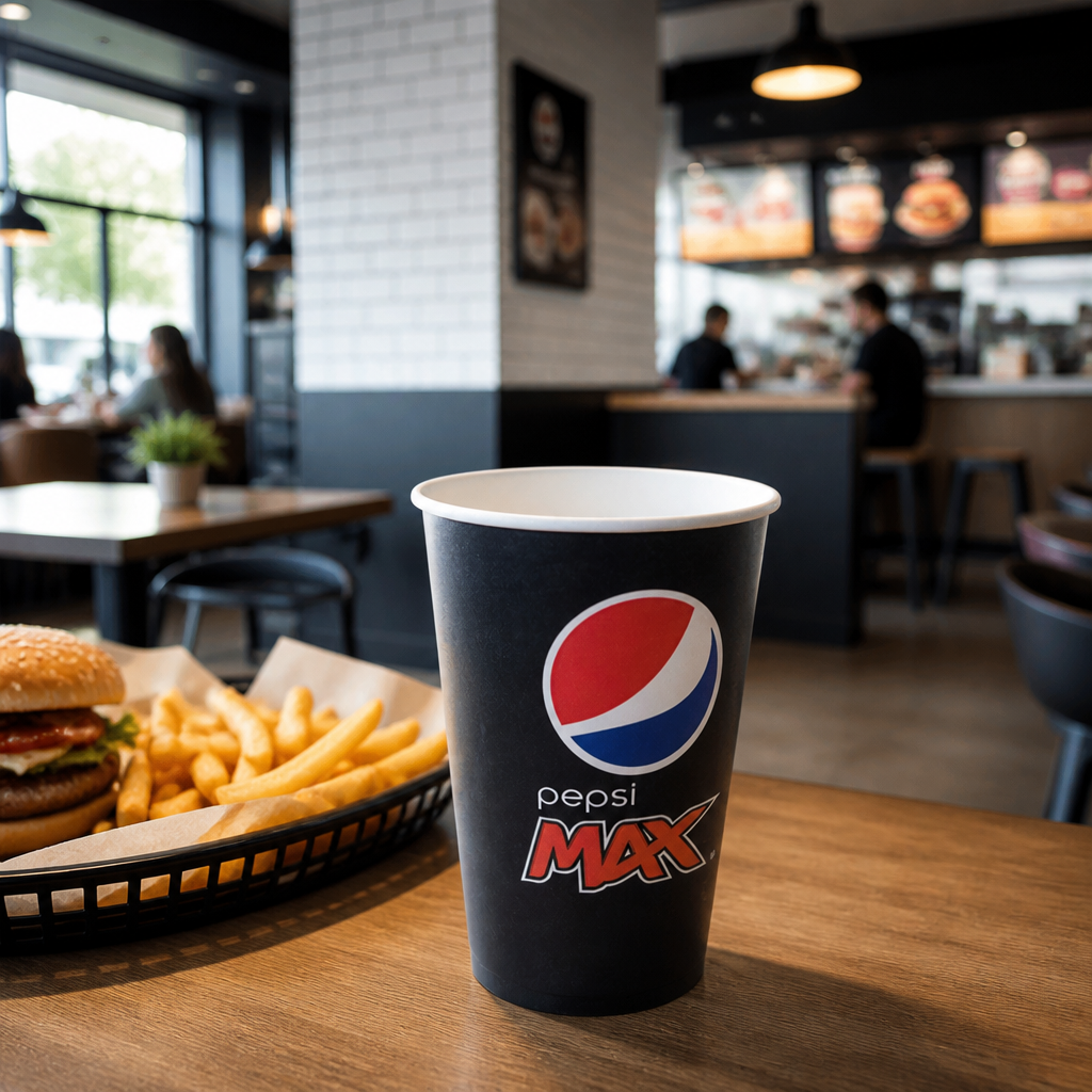 Paper Cold Cups 473ml for Restaurants & Events (Pack of 1000)