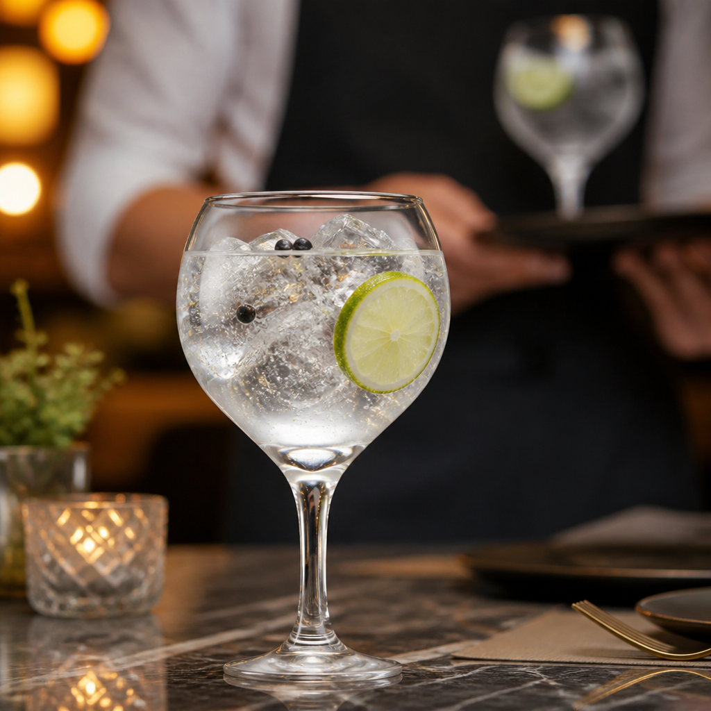 Polycarbonate Gin Glasses 650ml for Bars & Outdoor Events (Pack of 6)