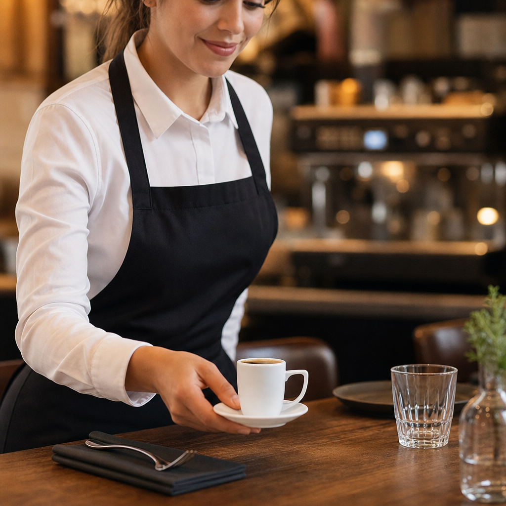 Porcelain Espresso Cups 70ml for Cafés & Bars (Pack of 24)