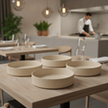 Porcelain Walled Plate 230mm for Catering & Hospitality (Pack of 3)