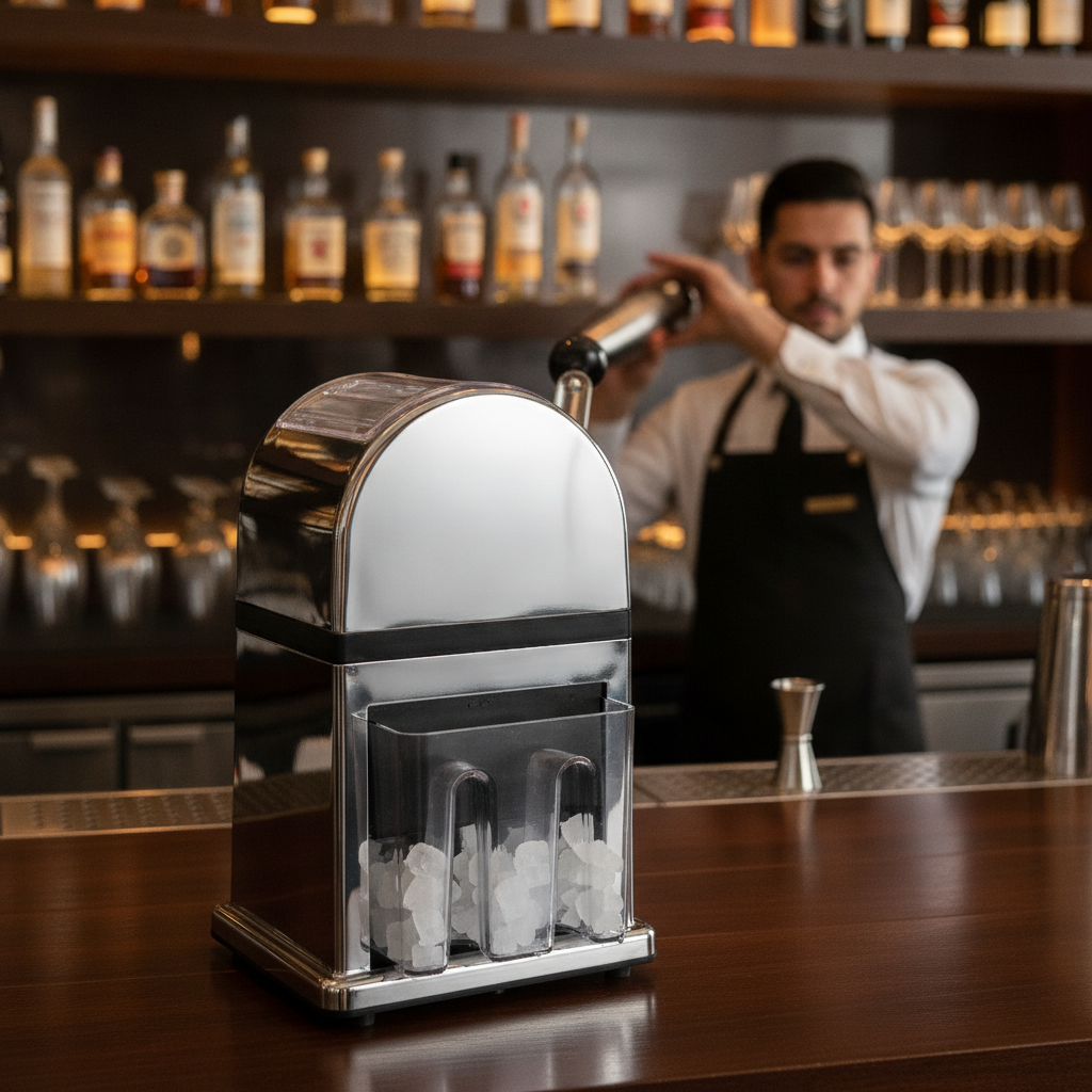 Stainless Steel Manual Ice Crusher 268mm for Chilled Drinks