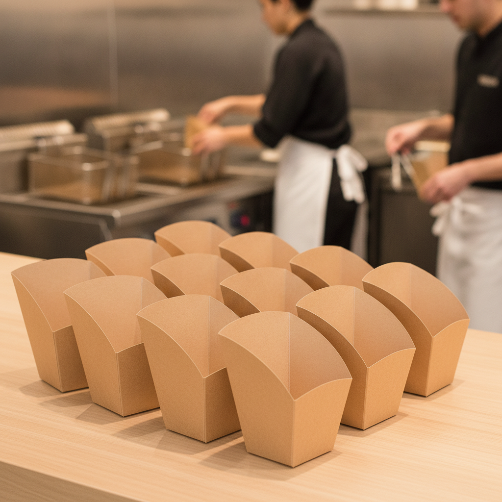Paperboard Snack Cups for Takeaway Food (Pack of 400)