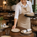 Coupe Plates 153mm Sandstone China for Restaurants & Cafés (Pack of 12)