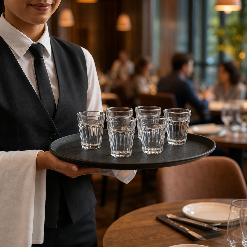 Toughened Glass Tumblers 90ml for Bars & Restaurants (Pack of 6)