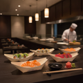 Wooden Sushi Boats for Stylish Food Presentation (Pack of 100)