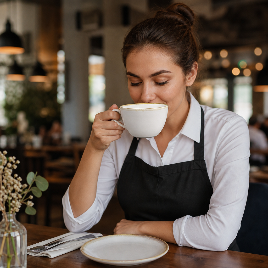 Cups 340ml Porcelain for Casual Dining (Pack of 6)