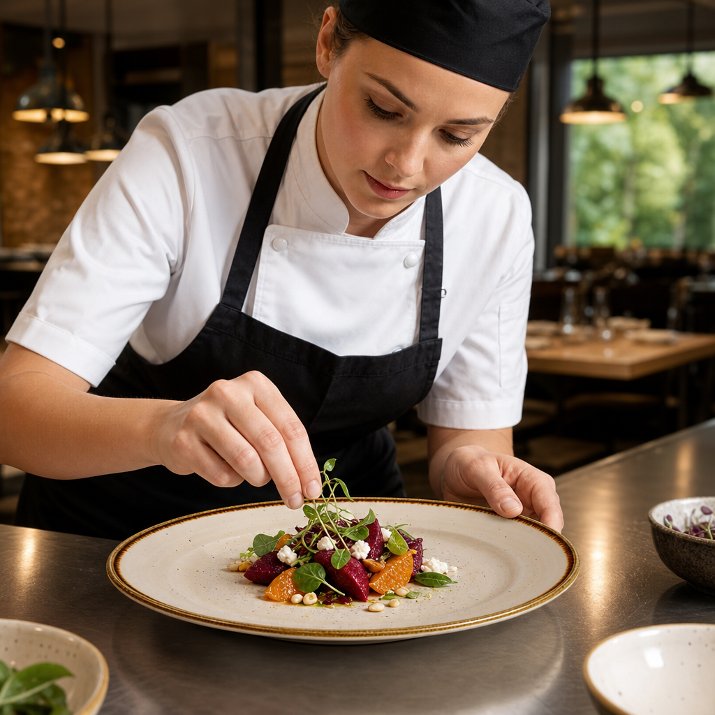 Rimmed Plates 170mm Cream Vitrified Ceramic for Vibrant Food Presentation (Pack of 12)