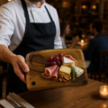 Acacia Wood Medium Deli Board for Serving Food (Pack of 4)