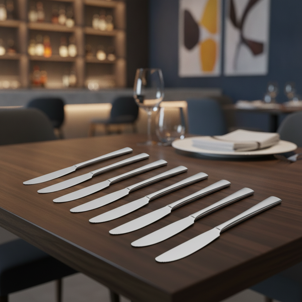 18/10 Stainless Steel Table Knife for Elegant Dining (Pack of 12)