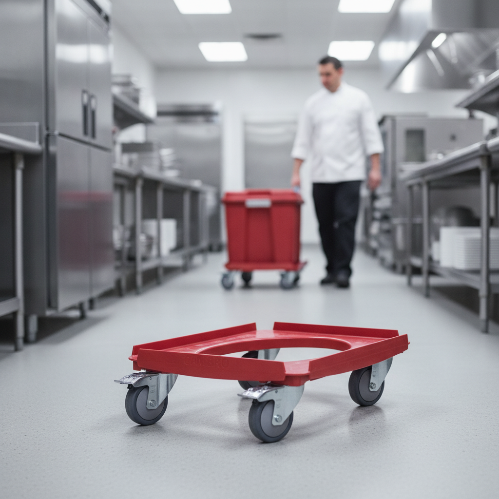 ABS Plastic Camdolly for Storing & Transporting Food Carriers