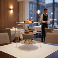 Chrome Afternoon Tea Stand for Plates Up to 210mm for Elegant Serving