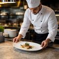 Oval Plates 340mm Porcelain for Professional Catering (Pack of 12)