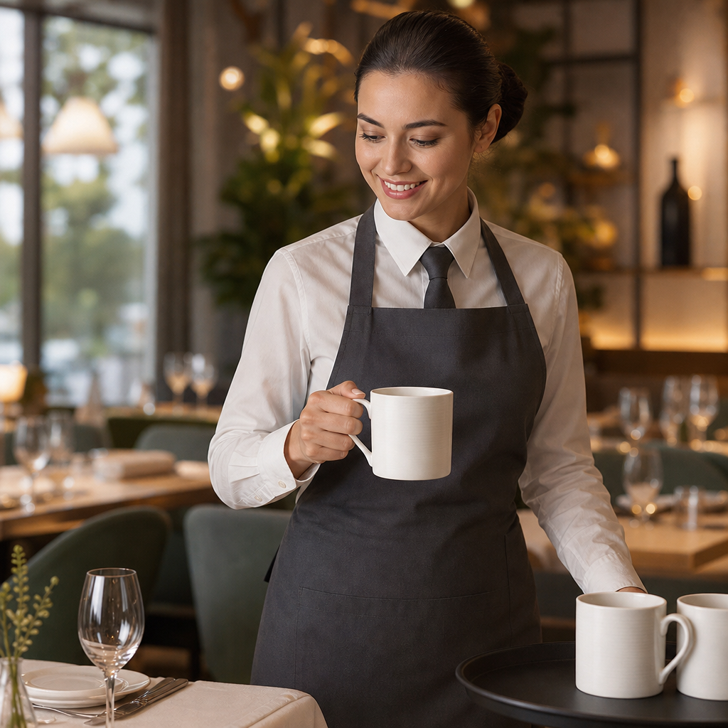 Coupe Mugs 350ml Bone China for Elegant Dining (Pack of 12)