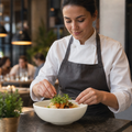 Deep Stoneware Bowls with Reactive Glaze for Creative Dining