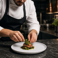 Walled Plates 210mm Grey Vitrified Ceramic for Culinary Presentation (Pack of 6)