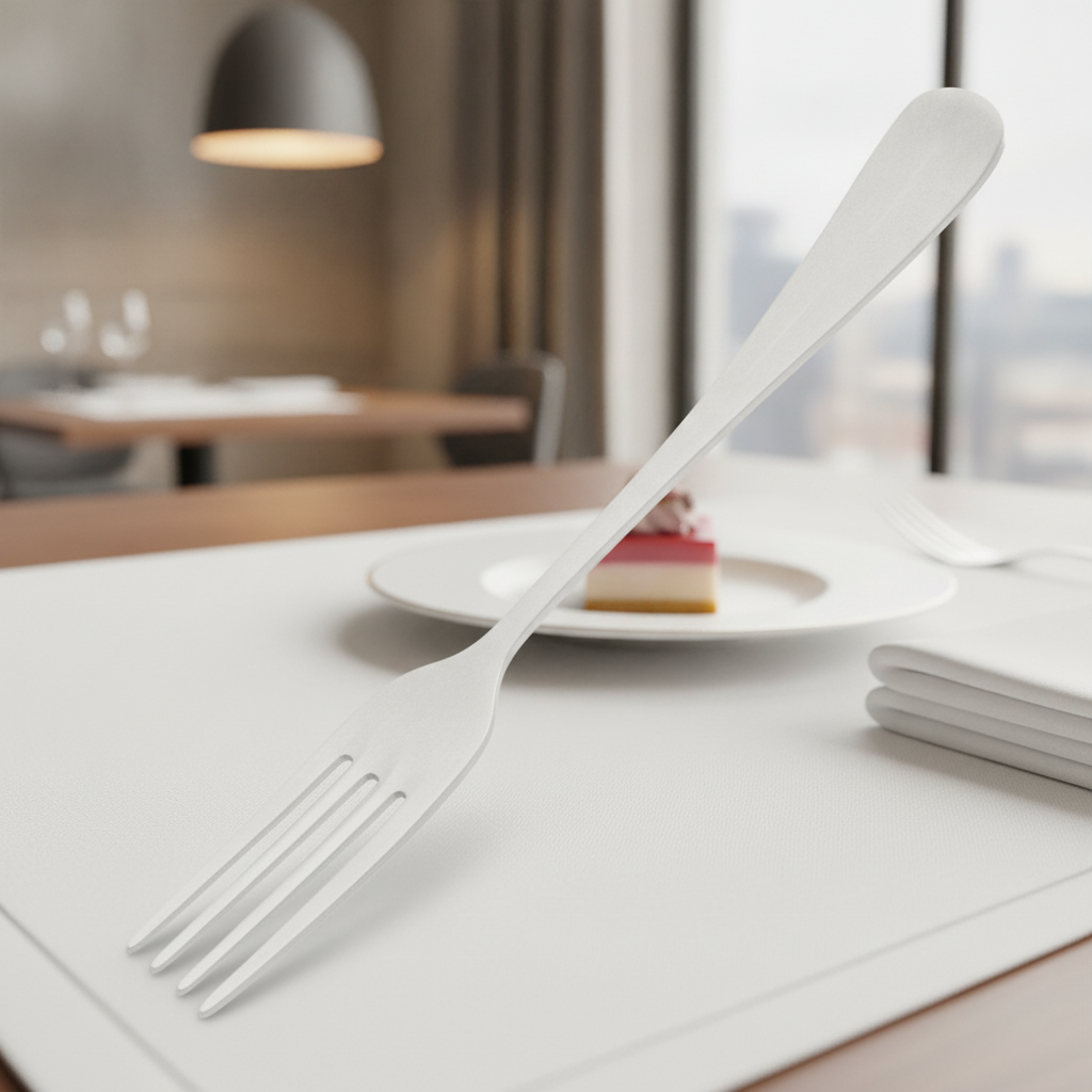 18/10 Stainless Steel Stonewashed Dessert Fork for Dining (Pack of 12)