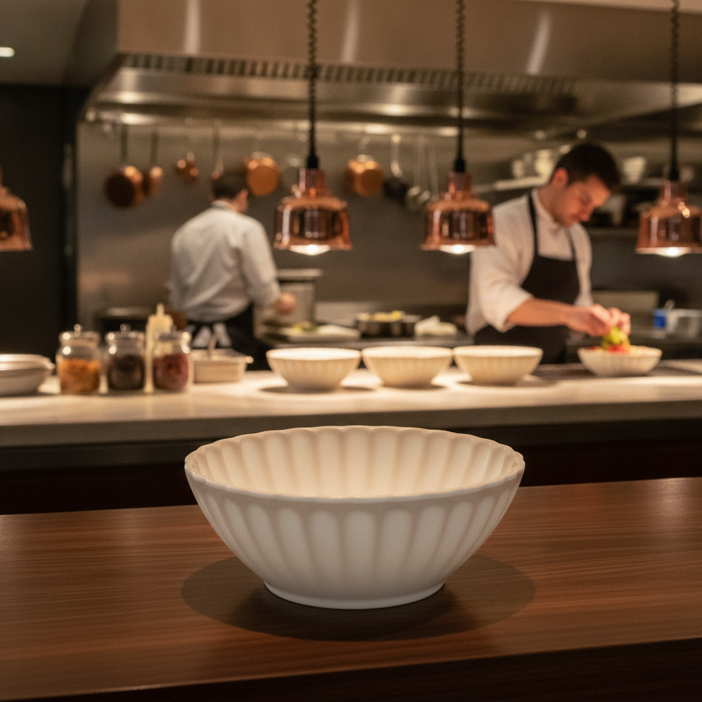 Melamine Bowl 160mm for Buffet Displays & Catering