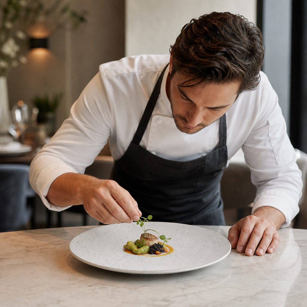 Coupe Plates 285mm Porcelain for Fine Dining (Pack of 6)