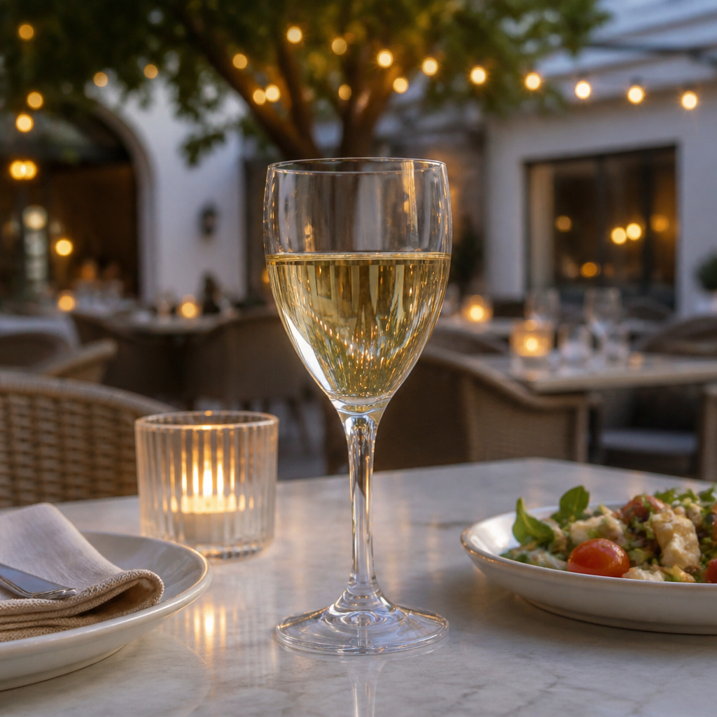 Polycarbonate Wine Glass 310ml for Outdoor Use