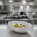 Melamine Oval Bowl 1.5L for Presenting Culinary Creations