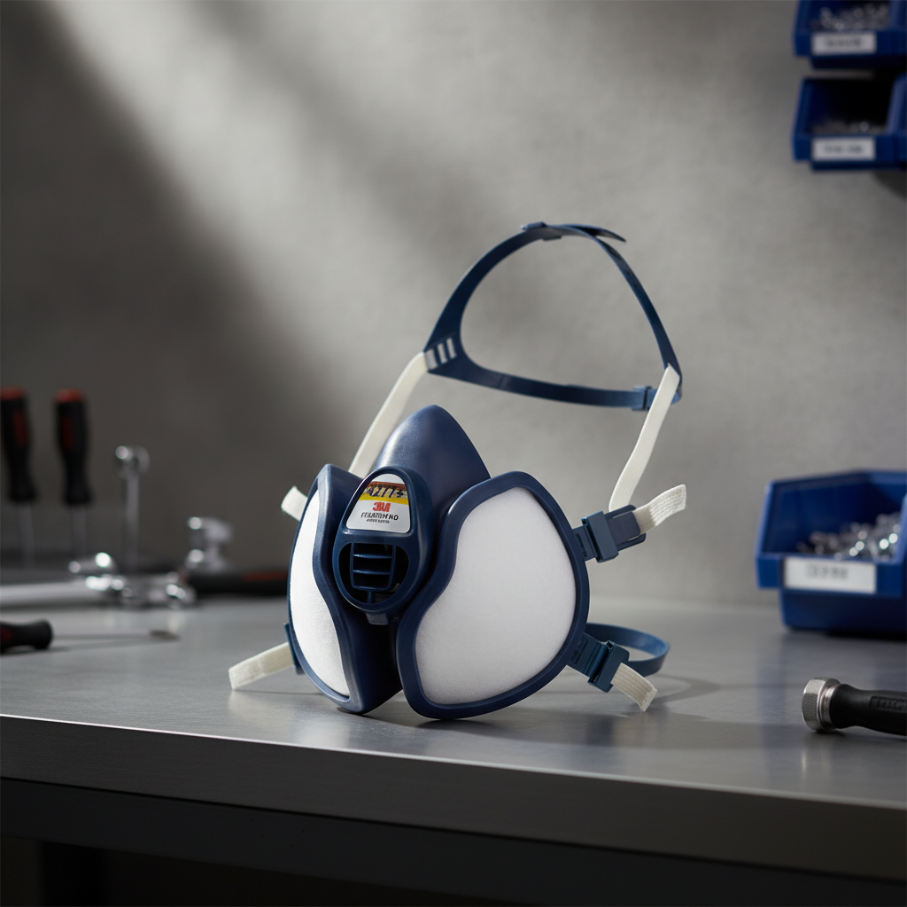 Thermoplastic Elastomer Valved Half Mask for Workplace Safety