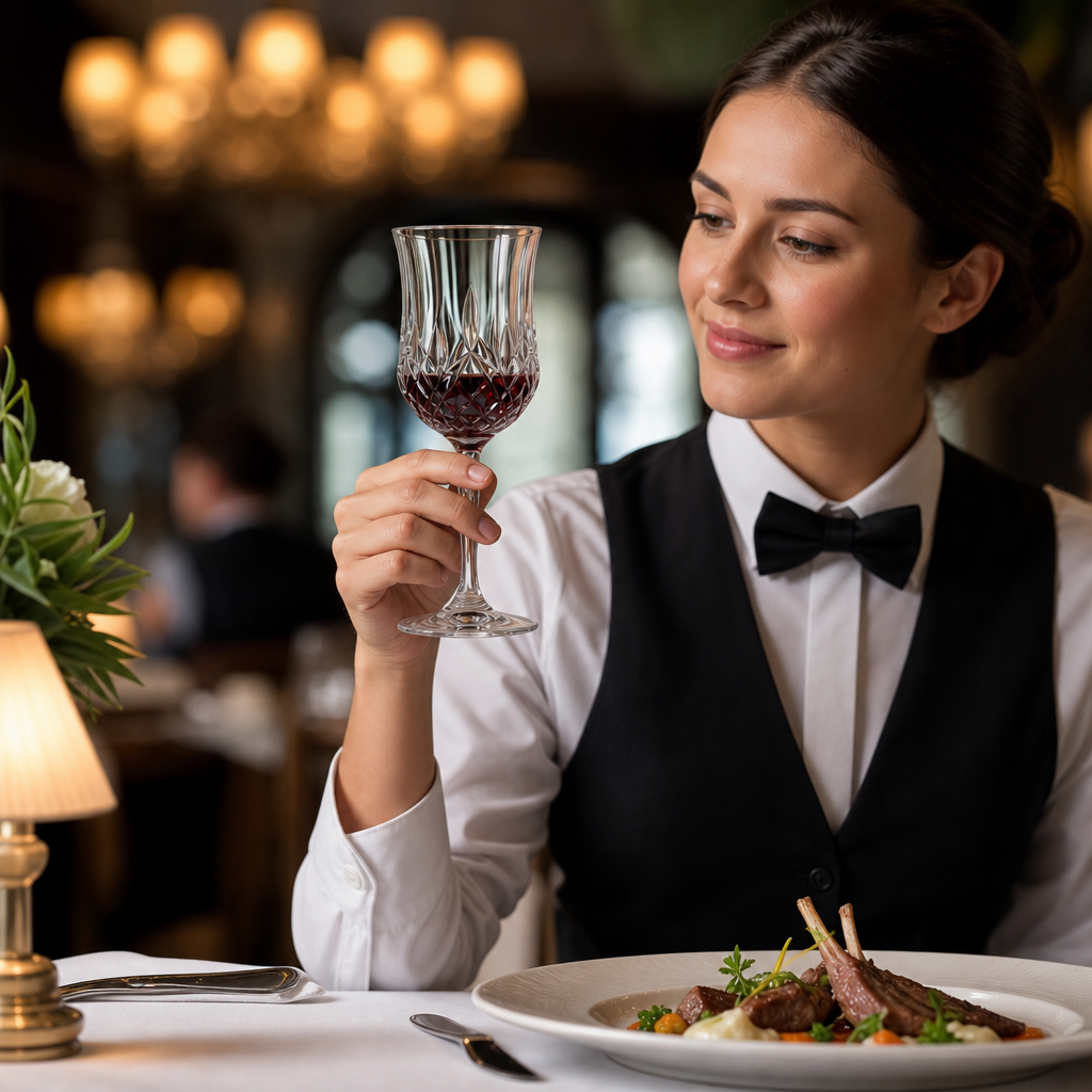 Eco-Crystal Wine Goblet 230ml for Elegant Dining (Pack of 12)