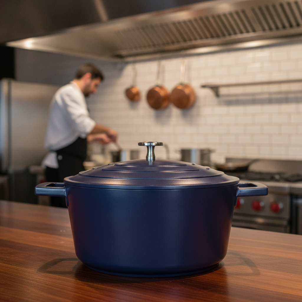 Cast Aluminium Casserole Dish 8.9L for Home Cooking