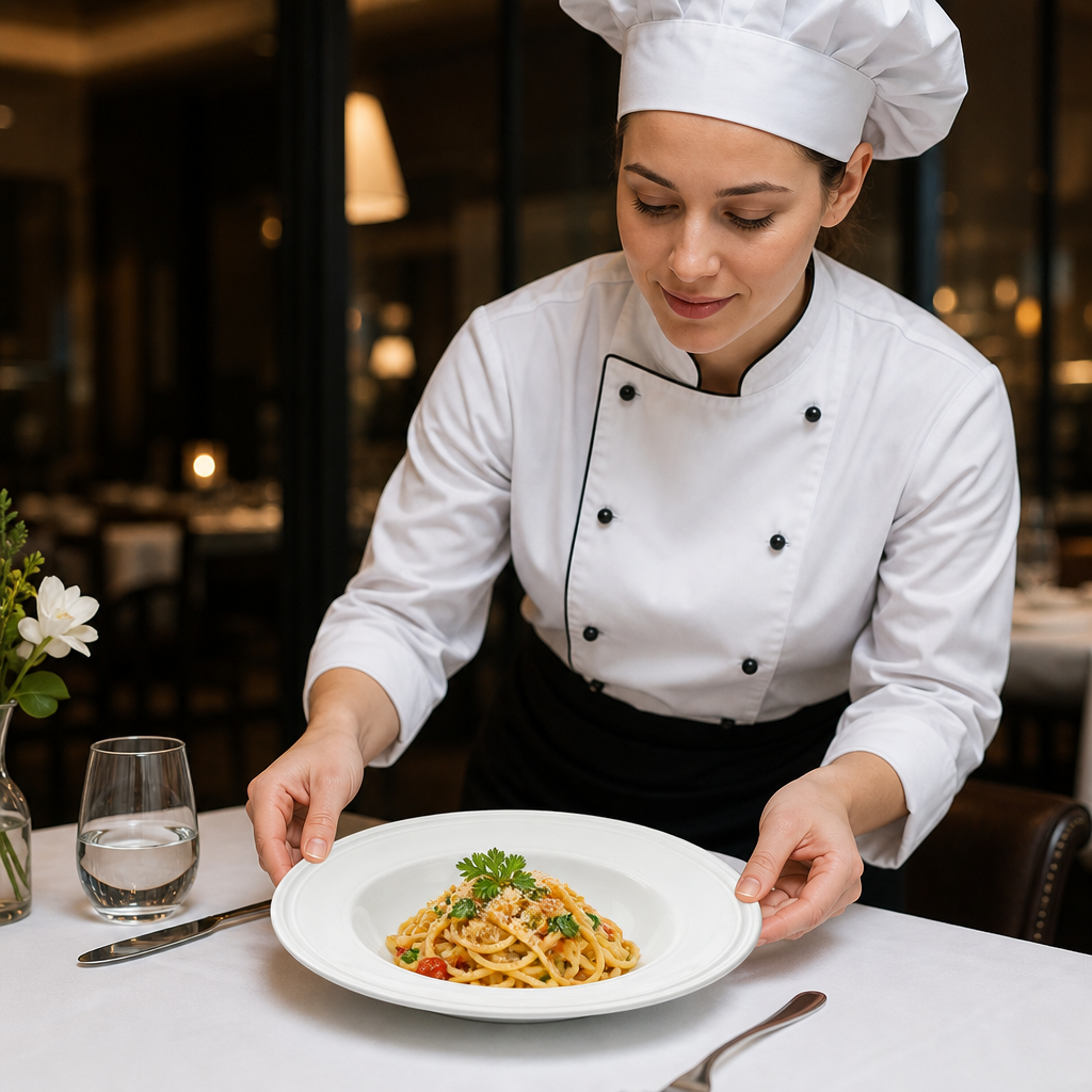 Pasta Plates 240mm White China for Elegant Dining (Pack of 12)