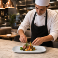 Chef's Oblong Plates x 280 152mm Grey Vitrified Ceramic for Restaurants & Catering (Pack of 12)