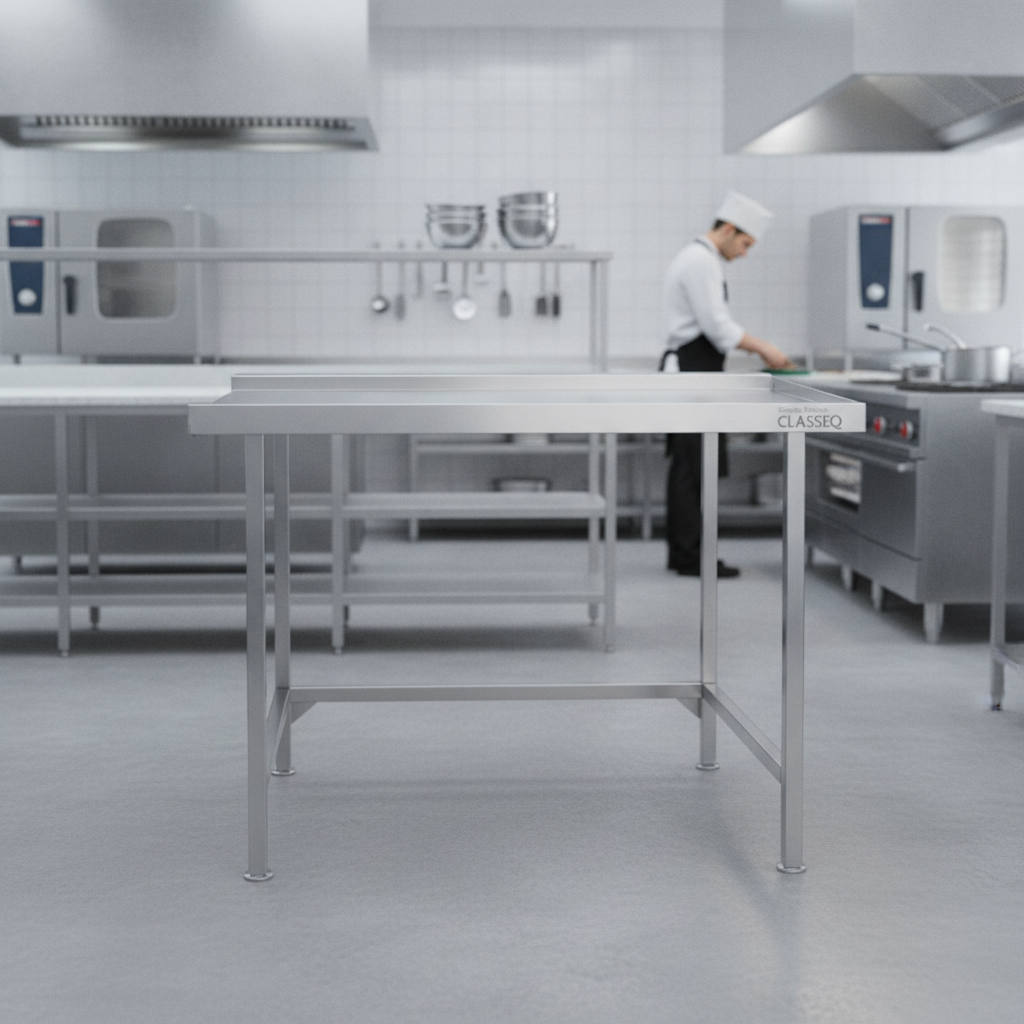 Stainless Steel Right Hand Exit Table 1500mm for Professional Use