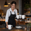 Mugs 340ml Porcelain for Hospitality Use (Pack of 12)